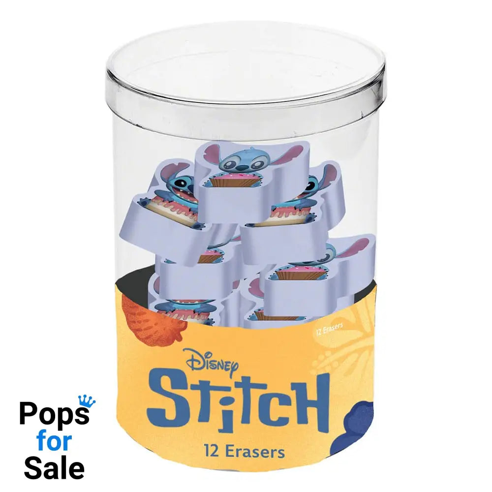 Lilo & Stitch Erasers 12-Pack Stationery