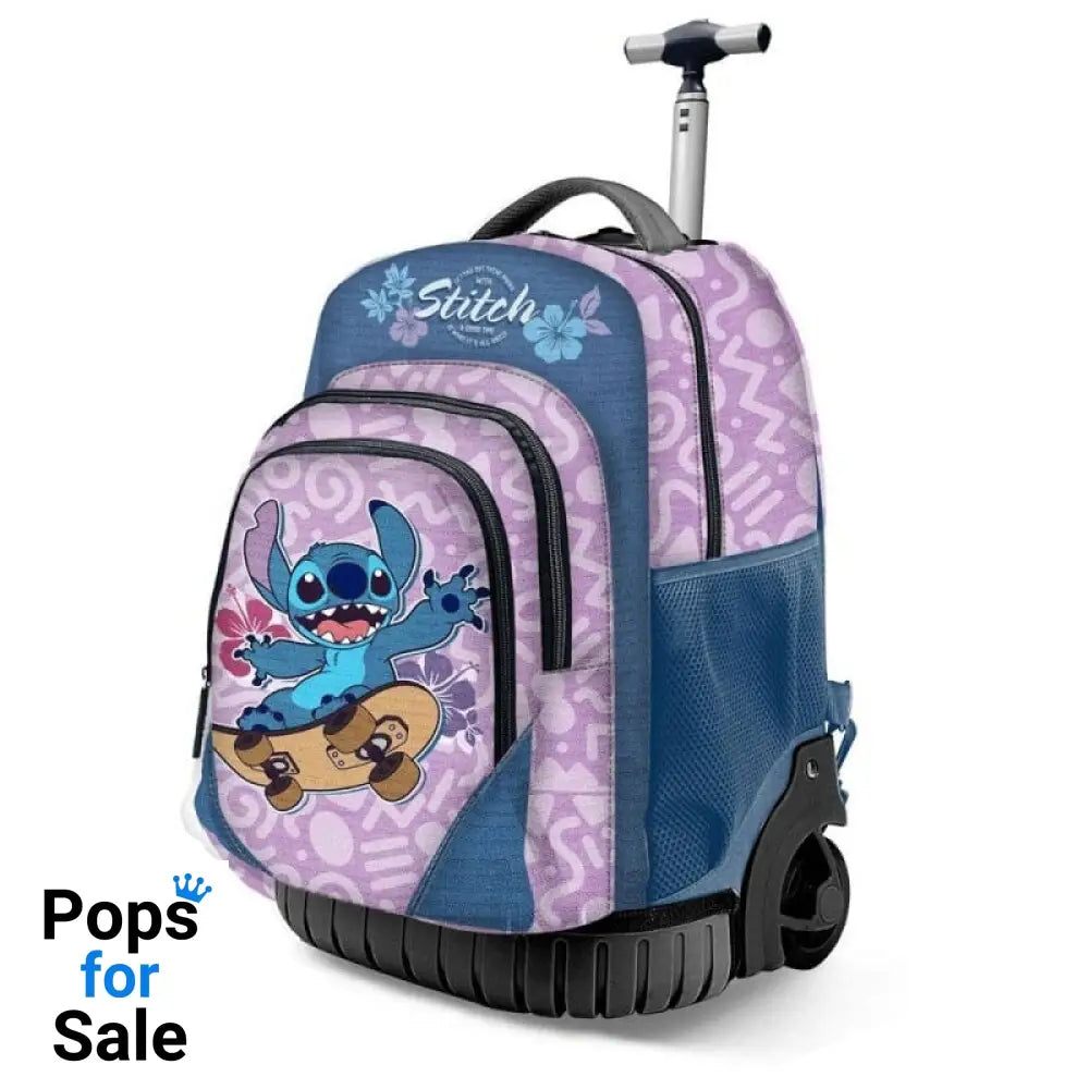 Lilo & Stitch Fan GTS Trolley Backpack Skate Lilac