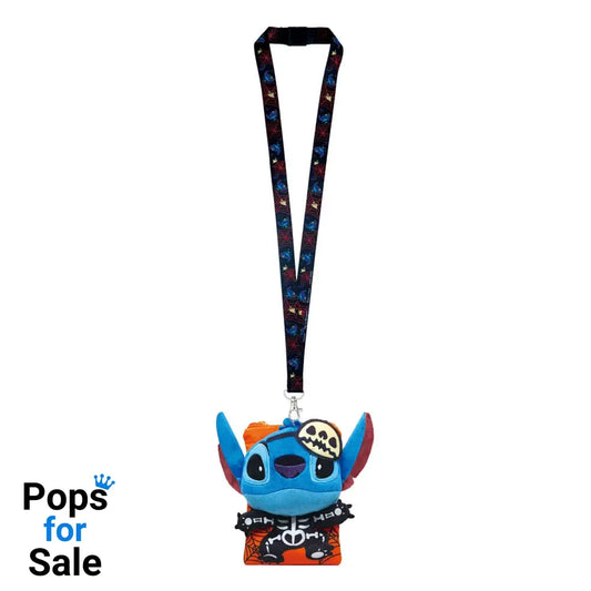 Lilo & Stitch Lanyard Stitch Skeleton with Card Holder
