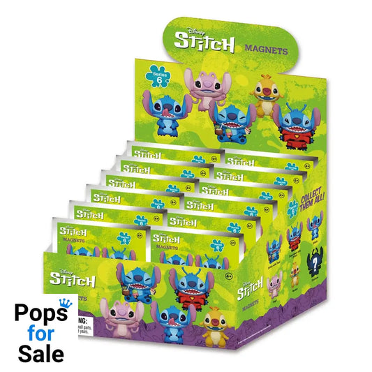 Lilo & Stitch Magnets blind pack Stitch Series 6 Display (12)
