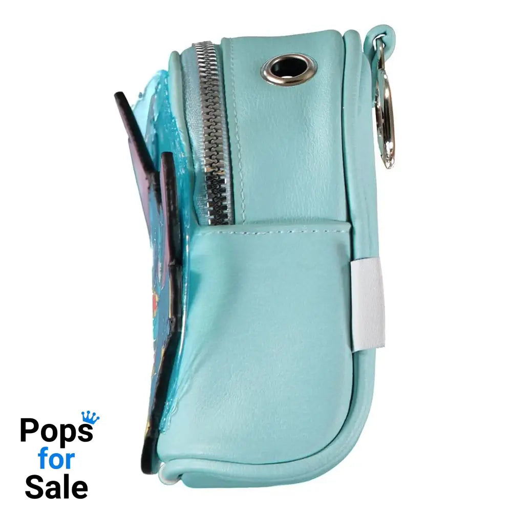 Lilo & Stitch Micro Bag Coin Purse with Keychain Stitch Surfing