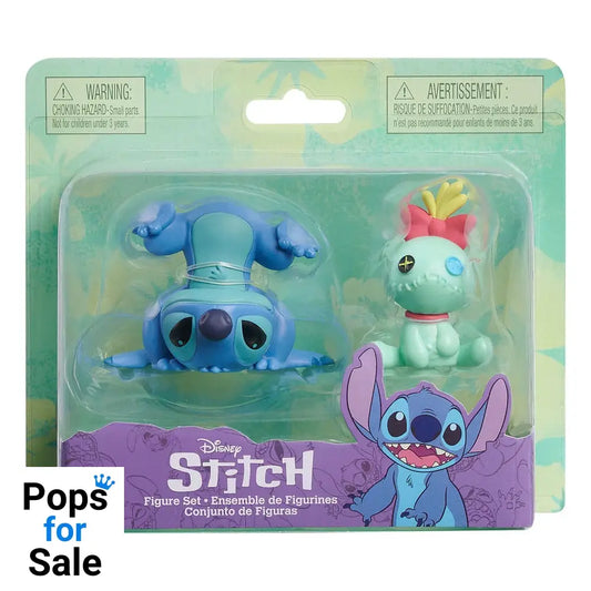 Lilo & Stitch Mini Figure 2-Pack Scrump & Upside Down Stitch 7 cm
