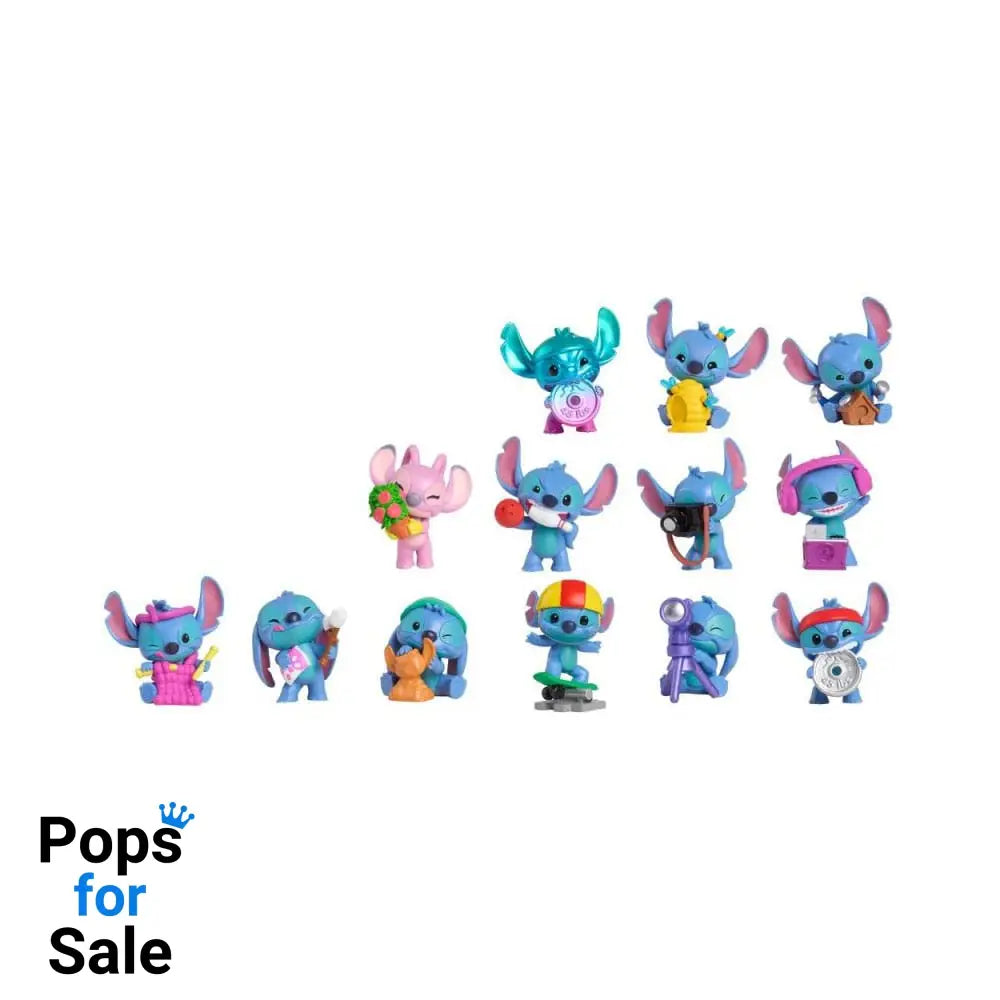 Lilo & Stitch Mini Figures Stitch Hobbies Series 2 Display (24) Mini-figures