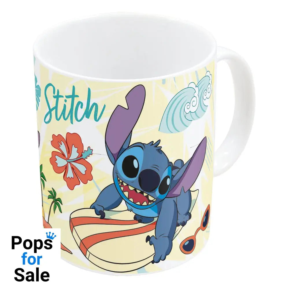 Lilo & Stitch Mug Stitch Surf 320 ml Cups & Mugs