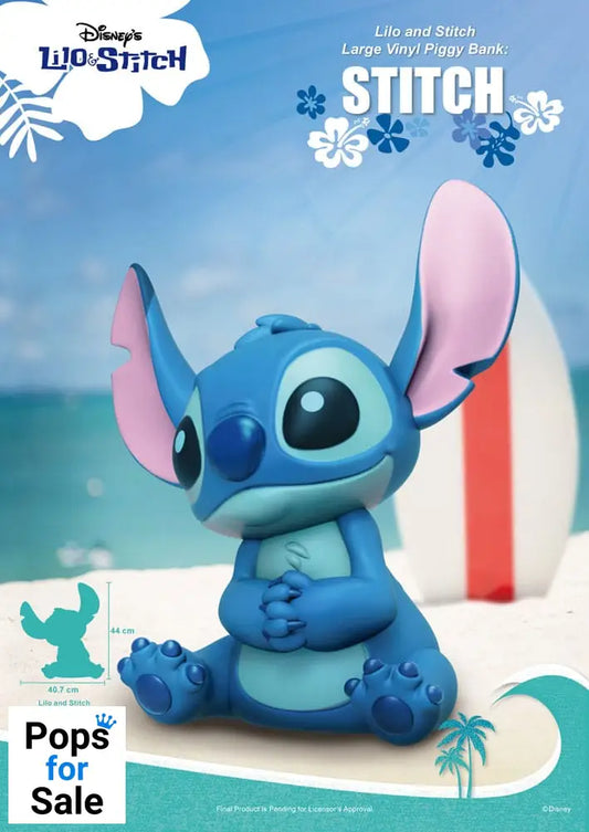 Lilo & Stitch Piggy Vinyl Bank Stitch 44 cm