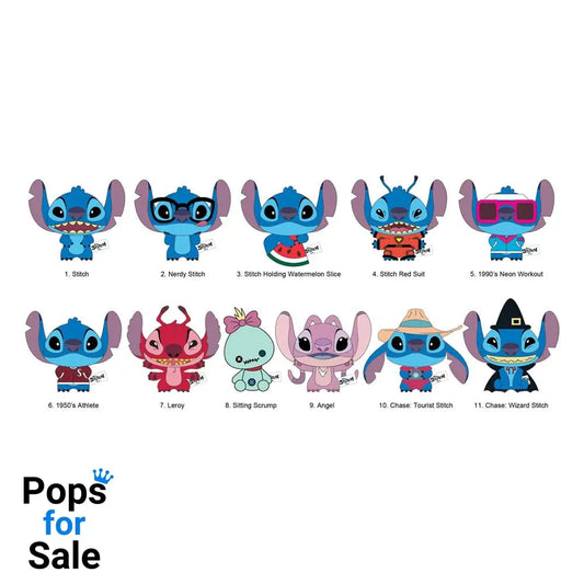 Lilo & Stitch Plush Bag Clips Stitch Display (24)