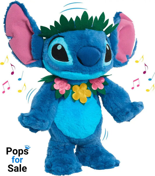 Lilo & Stitch Plush Figure with Dance and Sing Feature Stitch 38 cm