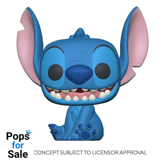 Lilo & Stitch POP! Disney Vinyl Figure Smiling Seated Stitch 9 cm
