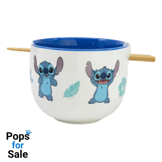 Lilo & Stitch Ramen Bowl with Chopsticks Stitch