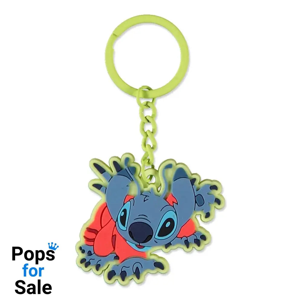 Lilo & Stitch Rubber Keychain Stitch Keyrings