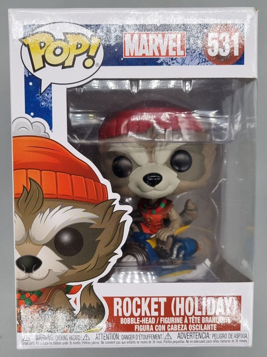 531 Rocket (Holiday) - Marvel Guardians of the Galaxy Funko POP