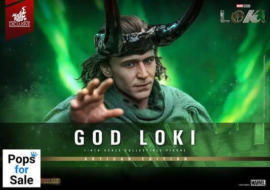 Loki DX Action Figure 1/6 God Loki Artisan Edition Hot Toys Exclusive 31 cm
