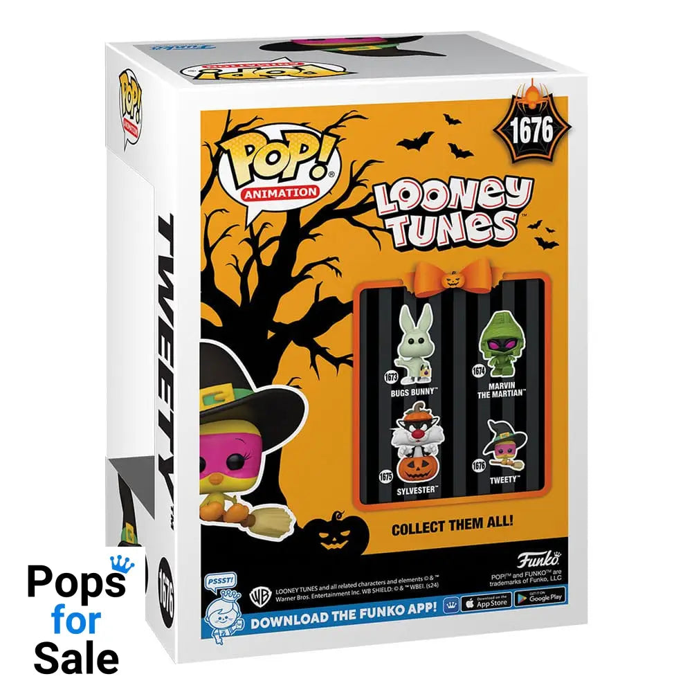 Looney Tunes POP! Television Vinyl Figure Halloween Tweety(Witch) 9 cm