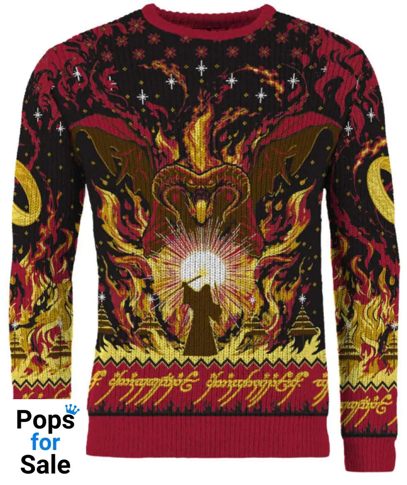 Lord of the Rings: Balrog Christmas Jumper (Size: XXXXL)