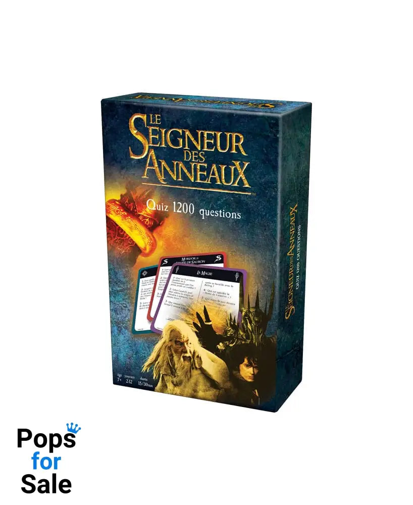 Lord of the Rings Board Game Quiz 1200 Questions *French Version*