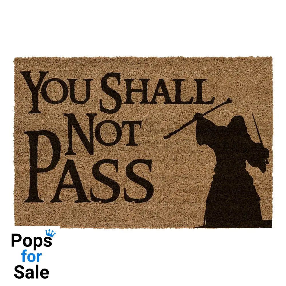 Lord of the Rings Doormat You Shall Not Pass 60 x 40 cm Rugs