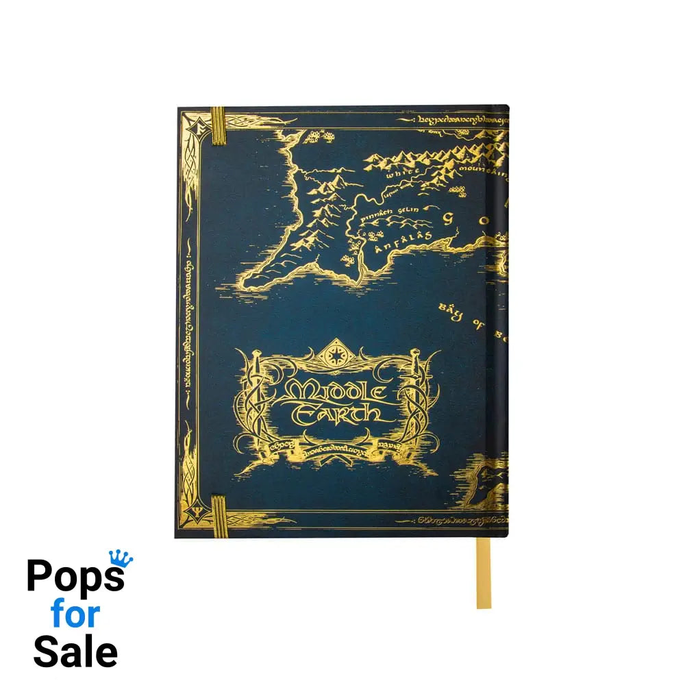 Lord of the Rings Notebook Map of Middle Earth Stationery