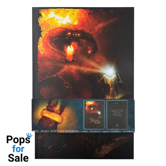Lord of the Rings Notebook You... Shall not pass!