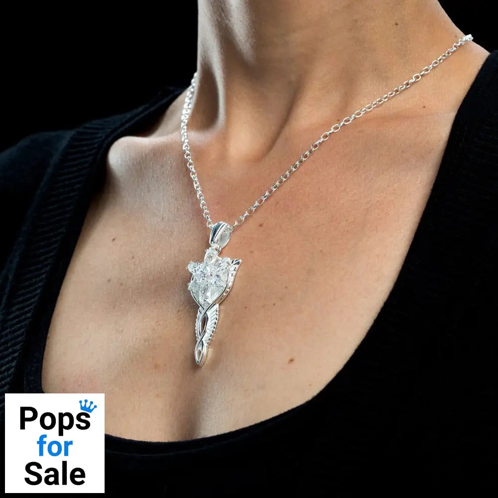 Lord of the Rings Replica 1/1 Pendant & Chain Evenstar (Sterling Silver)