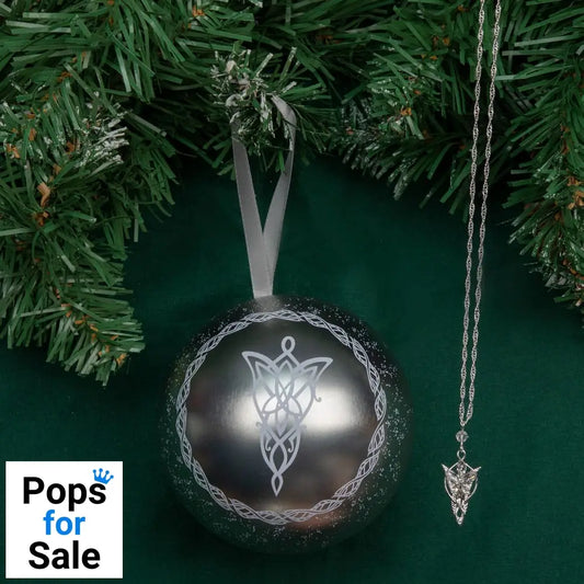 Lord of the Rings tree ornament with Necklace Evenstar