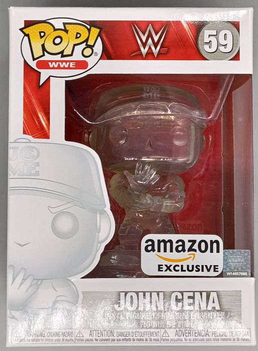 #59 John Cena (Invisible) - WWE Funko POP