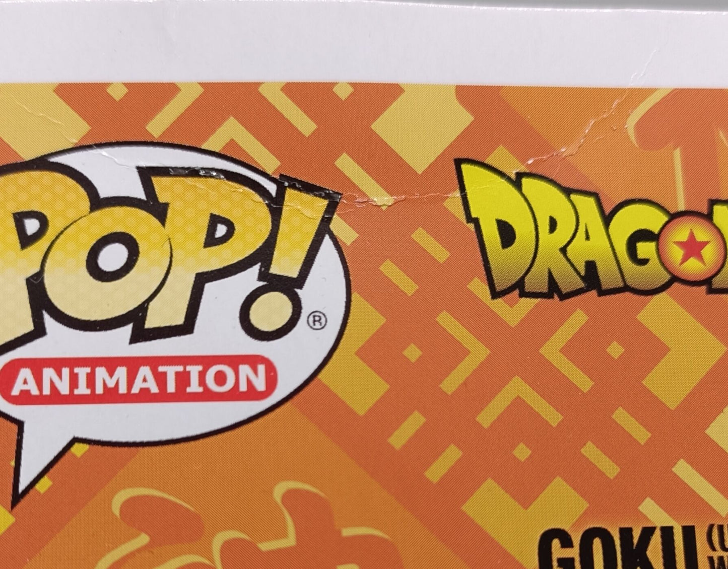 1211 Goku (Ultra Instinct with Kamehameha) Metallic - Drangonball Z - 2022 Con -Funko POP - Box Damaged