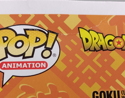 1211 Goku (Ultra Instinct with Kamehameha) Metallic - Drangonball Z - 2022 Con -Funko POP - Box Damaged