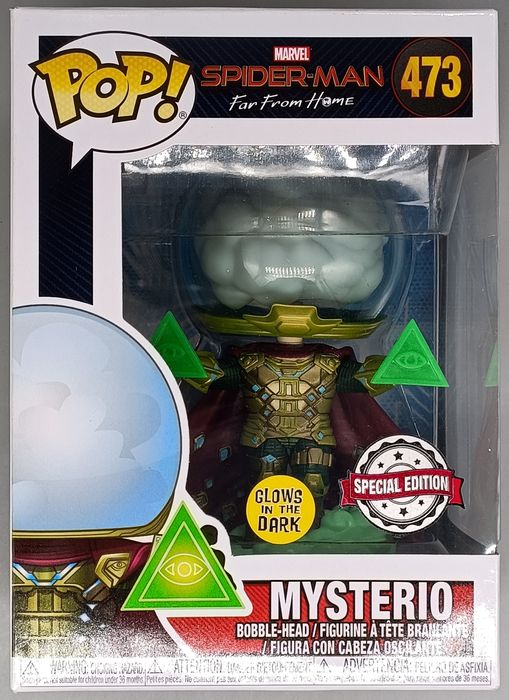 #473 Mysterio - Glow - Marvel Spider-Man Far From Home Funko POP