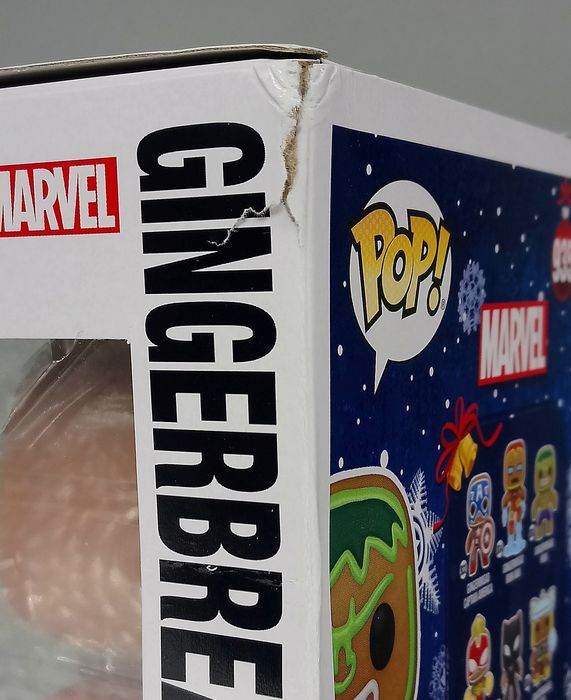 #935 Gingerbread Hulk - Marvel - Box Damaged Funko POP