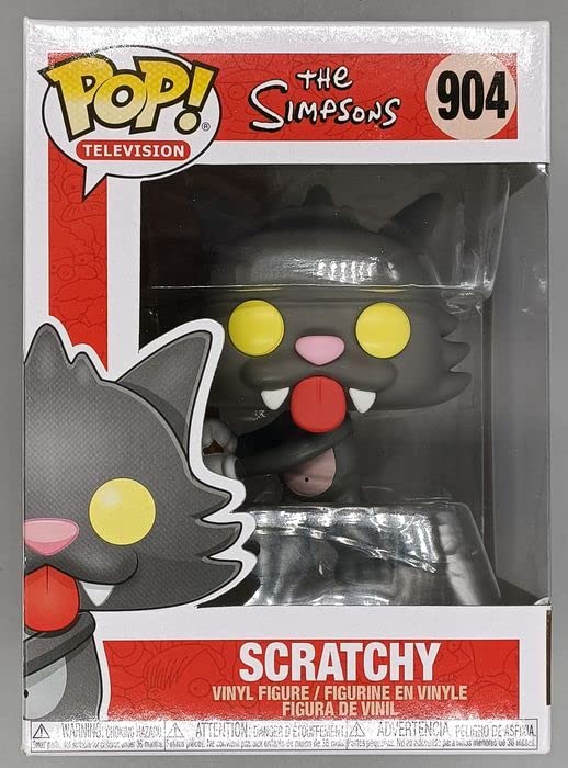 #904 Scratchy - The Simpsons - Funko POP - Box Damaged