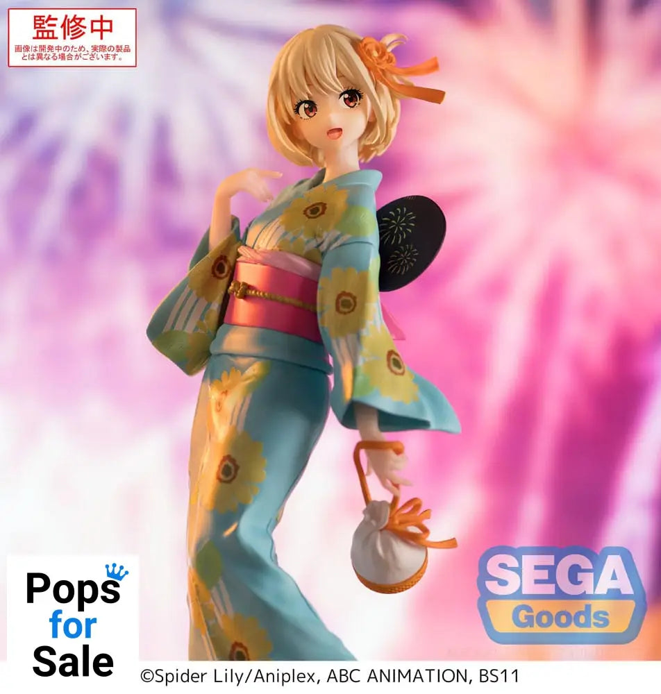 Lycoris Recoil Luminasta PVC Statue Chisato Nishikigi Festival in Yukata 19 cm Statues