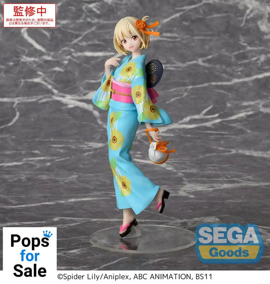 Lycoris Recoil Luminasta PVC Statue Chisato Nishikigi Festival in Yukata 19 cm