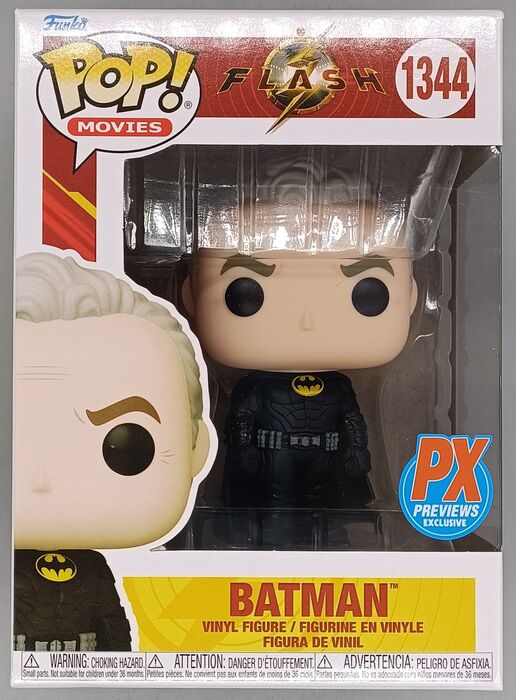 #1344 Batman (Unmasked) - DC The Flash Funko POP