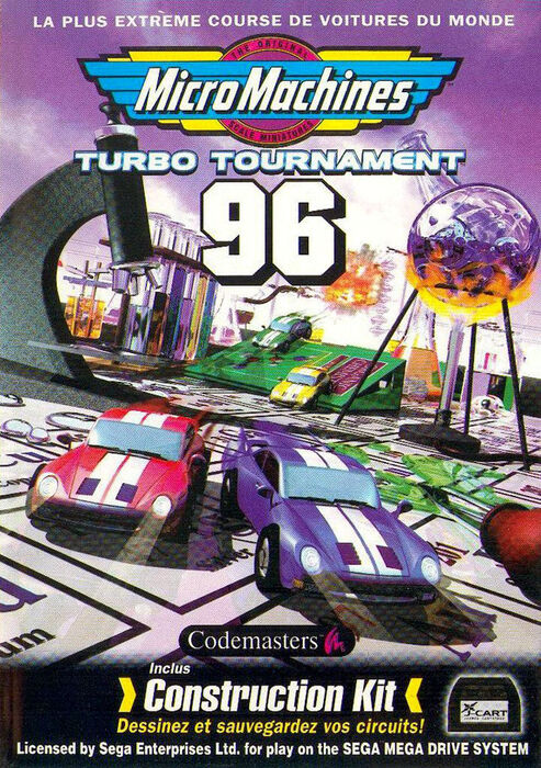 Micro Machines: Turbo Tournament '96 for Sega Mega Drive (MD)