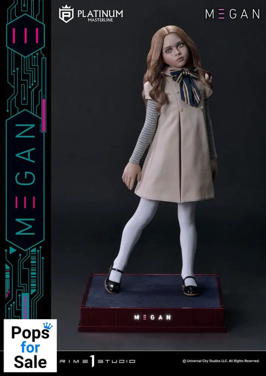 M3gan Platimum Masterline Series Statue 1/3 M3Gan Bonus Version 50 cm