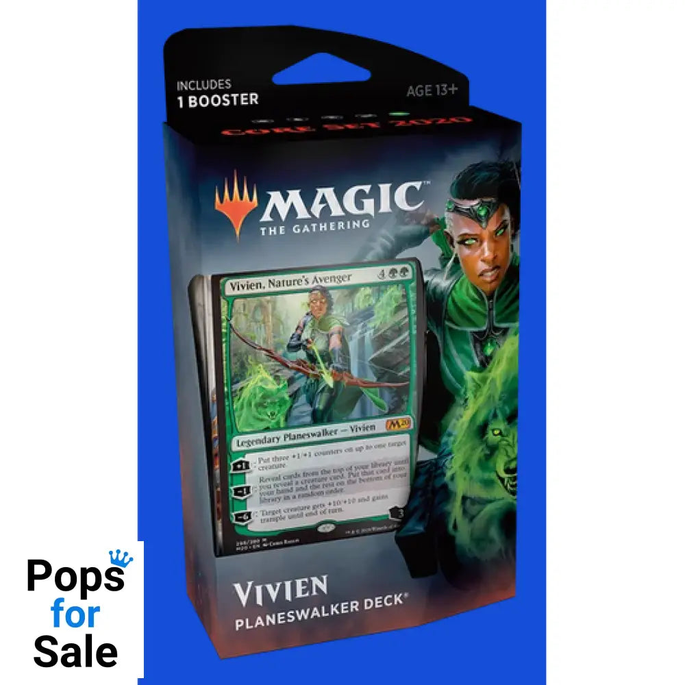 Magic The Gathering: Core Set 2020 Planeswalker Deck Vivien Card games