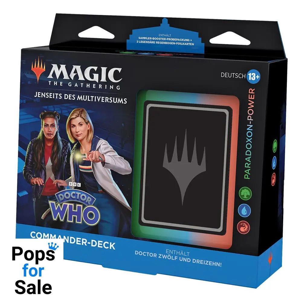 Magic the Gathering Jenseits des Multiversums: Doctor Who Commander Decks Display (4) german