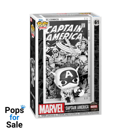 Marvel 85th Anniversary POP! Comic Cover Vinyl Figure Captain America 9 cm