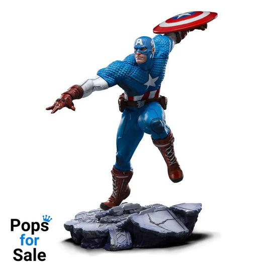Marvel BDS Art Scale Statue 1/10 Captain America 22 cm
