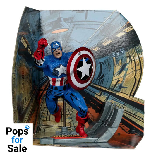 Marvel Collection PVC Statue 1/10 Captain America (Captain America #100) 12 cm