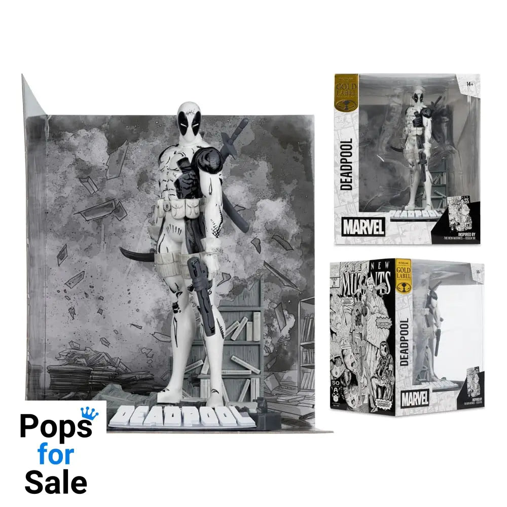 Marvel Collection PVC Statue 1/10 Deadpool (The New Mutants #98) (Line Art) (Gold Label) 17 cm