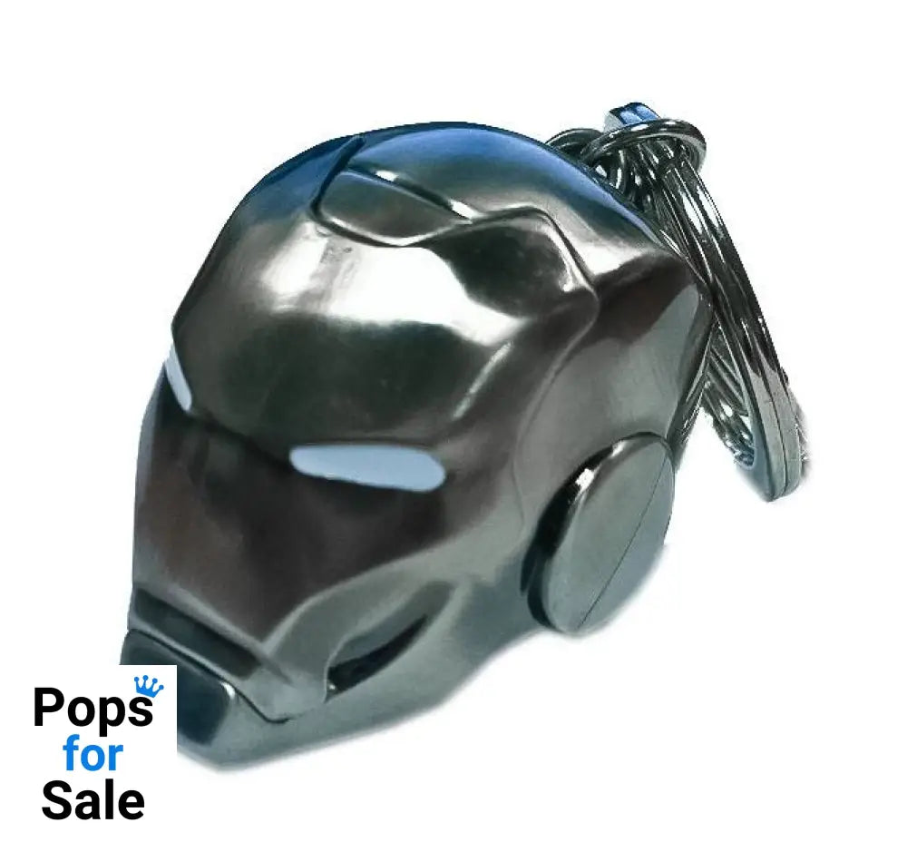 Marvel Comics Metal Keychain Iron Man Helmet Mark II Keyrings