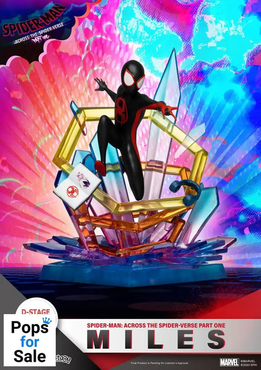 Marvel D-Stage PVC Diorama Spider-Man: Across the Spider-Verse Part One-Miles 15 cm