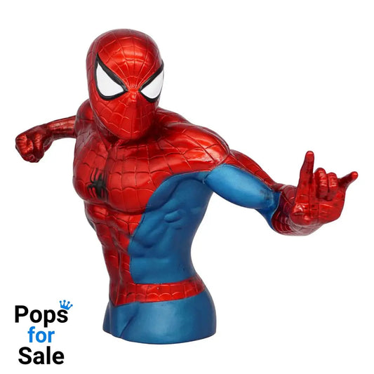 Marvel Figural Bank Spider-Man (Metallic Version) 20 cm