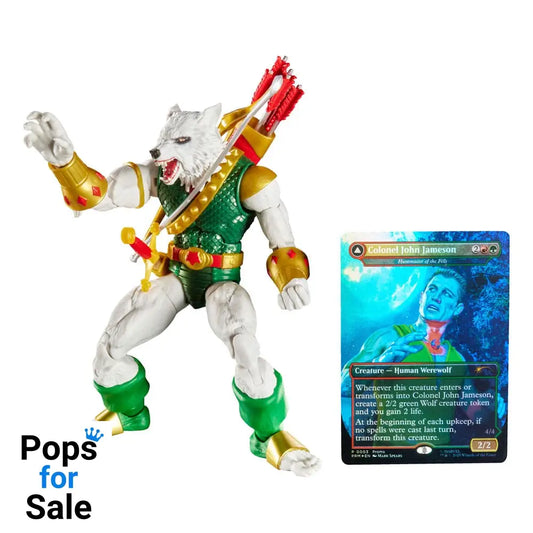 Marvel Legends Magic: The Gathering Action Figure Man-Wolf (plus Exclusive Foil Card) 15 cm