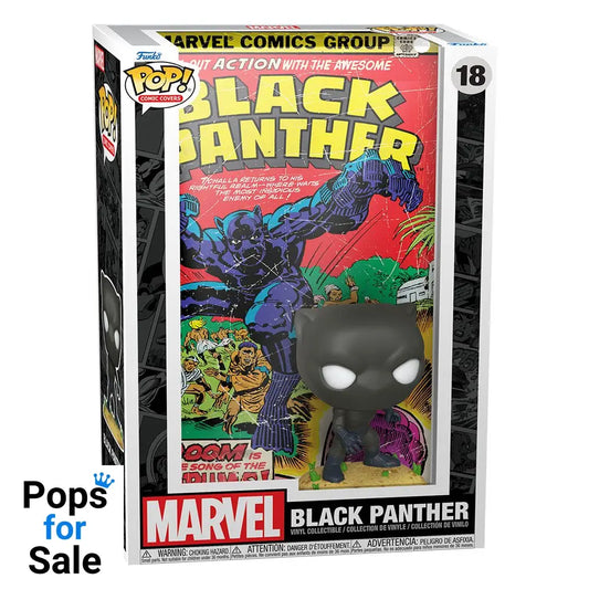 Marvel POP! Comic Cover Vinyl Figure Black Panther 9 cm