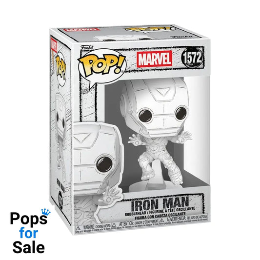 Marvel POP! Vinyl Figure Sketched - Iron Man 9 cm