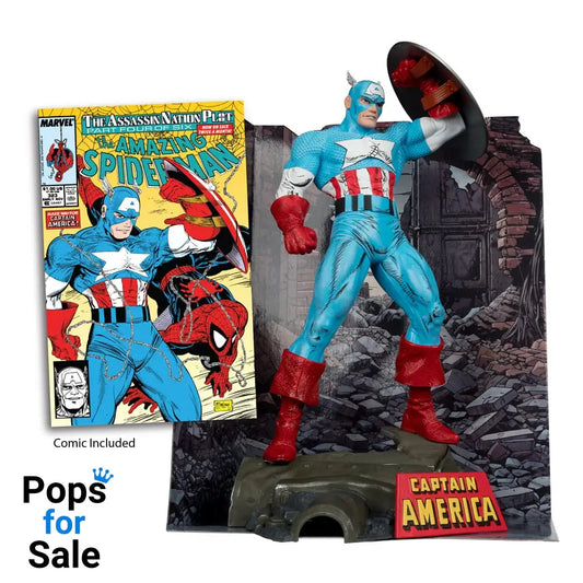 Marvel PVC Statue 1/6 Captain America (The Amazing Spider-Man #323) 28 cm