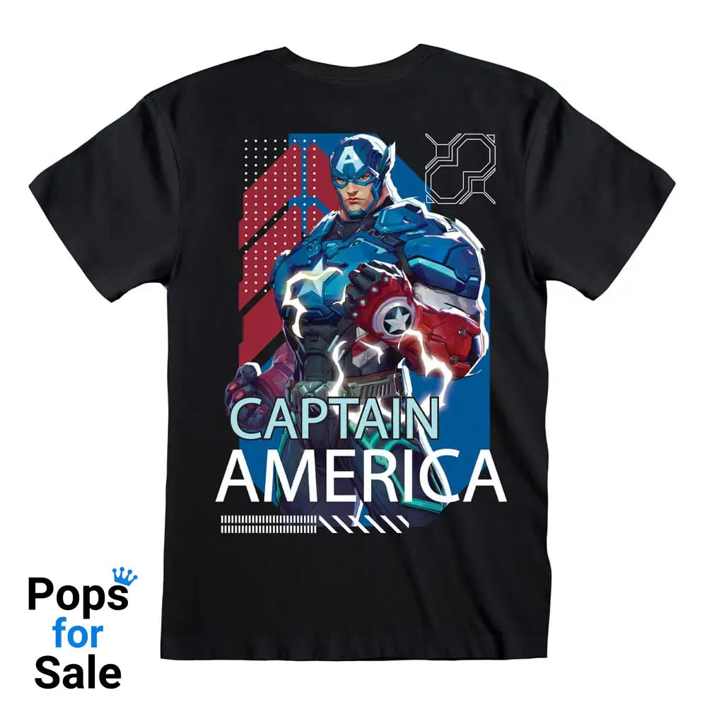 Marvel Rivals T-Shirt Captain America T-shirts