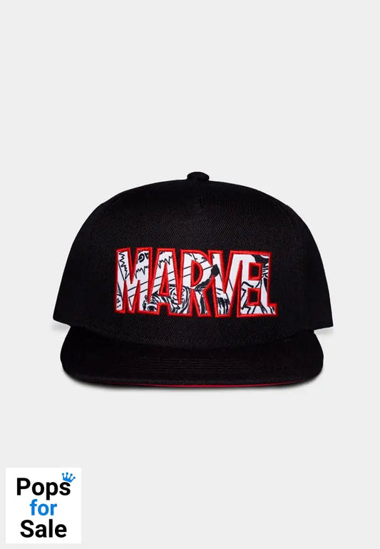 Marvel Snapback Cap Classic Comic Logo